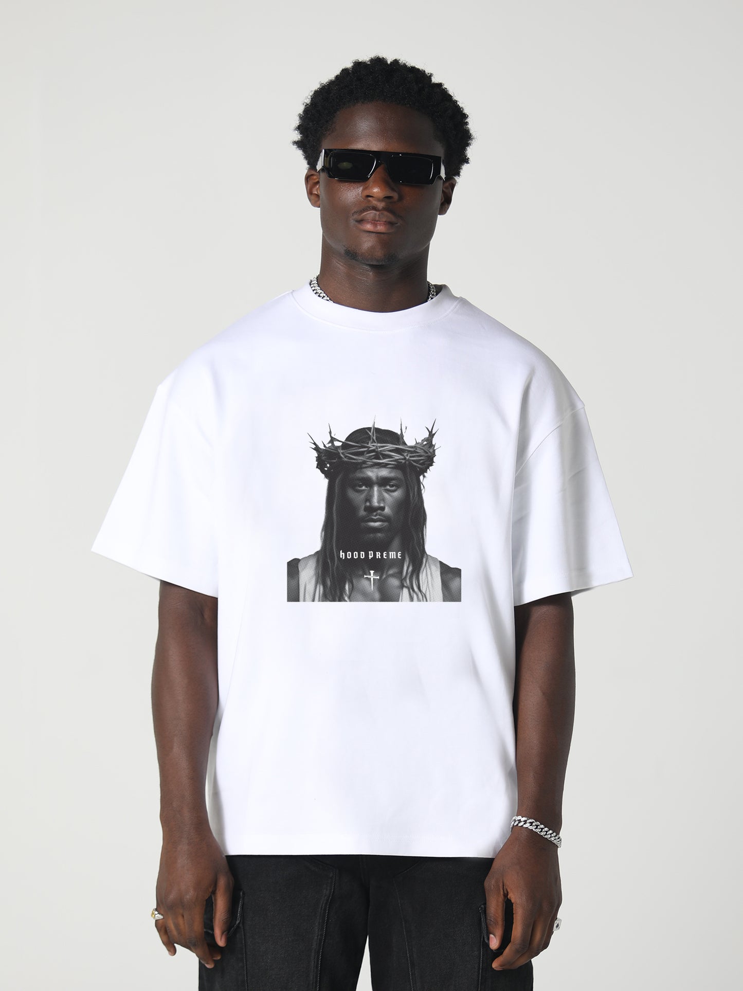 NOIRE JESUS T-SHIRT WHITE