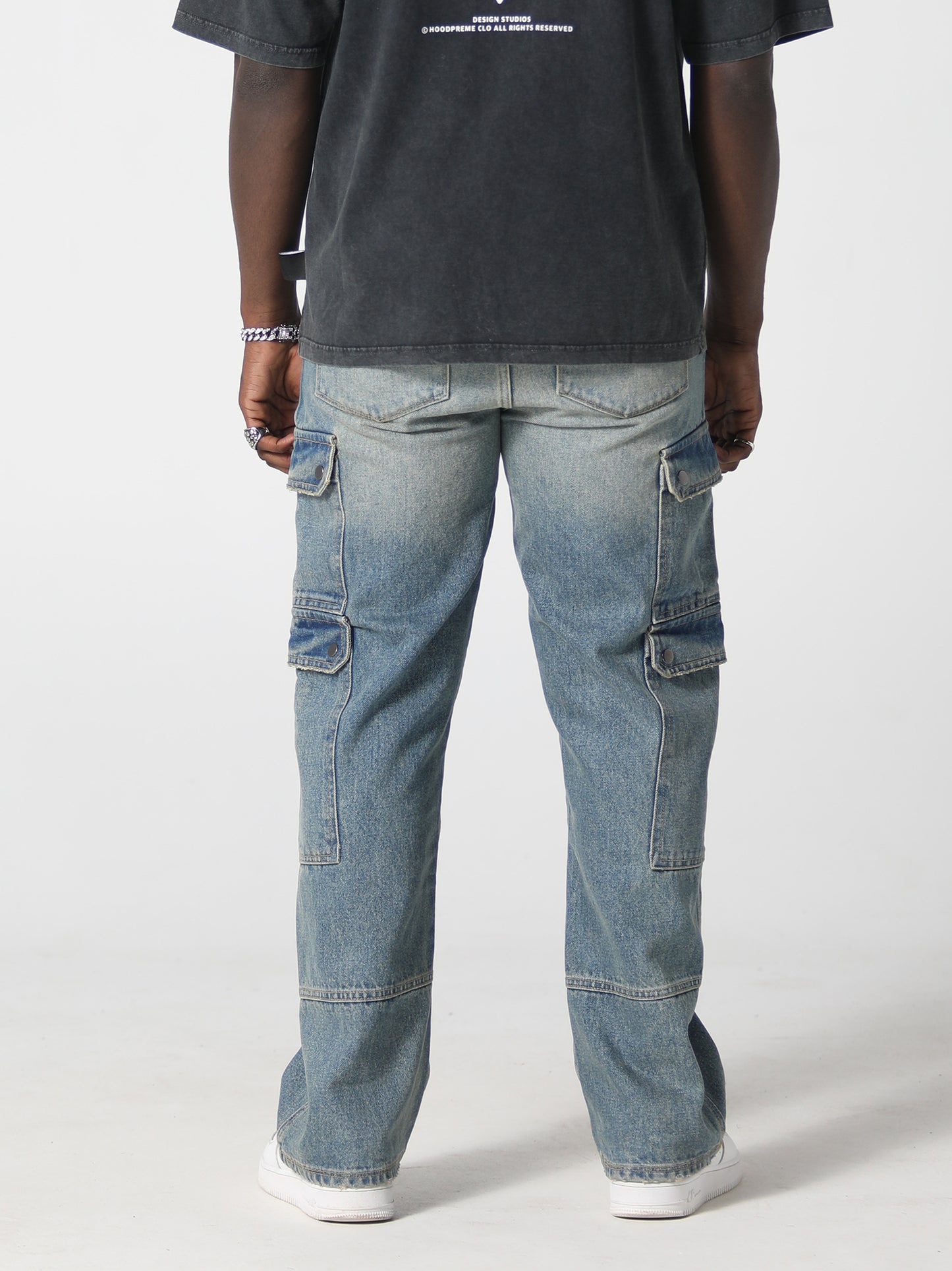 WASHED CARPENTER PANT MID WASH